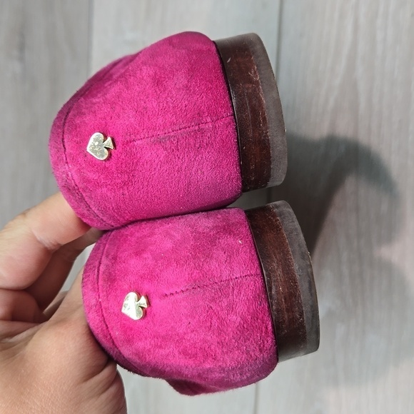 Kate Spade NY Women Carima Suede Pink Loafer Slip on shoes sz 5M - Picture 7 of 13